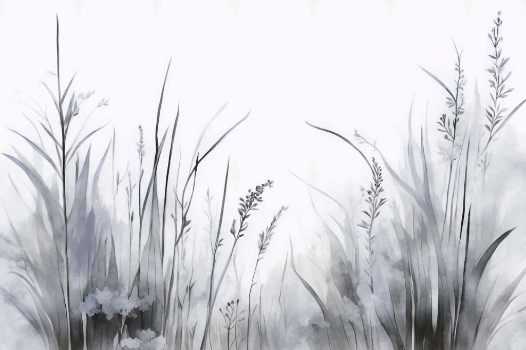 Carta da parati grigio morbido armonioso