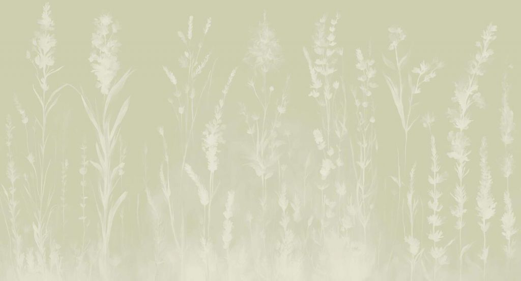 Lavanda Glade Seamless Verde Salvia