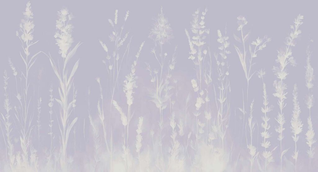 Lavanda Glade Carta da Parati Lavanda Viola