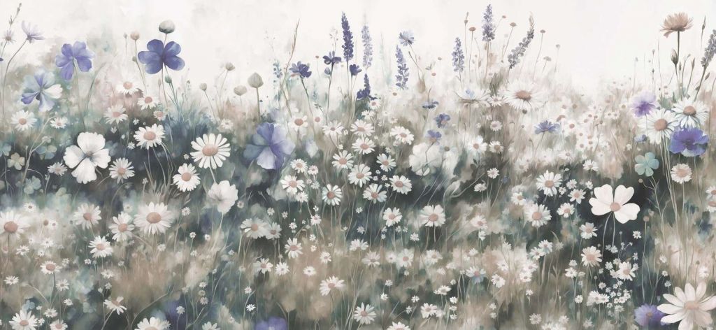 Lussureggiante Verde dell'Estate Grigia