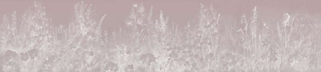 Giardino inglese tenero - rosa