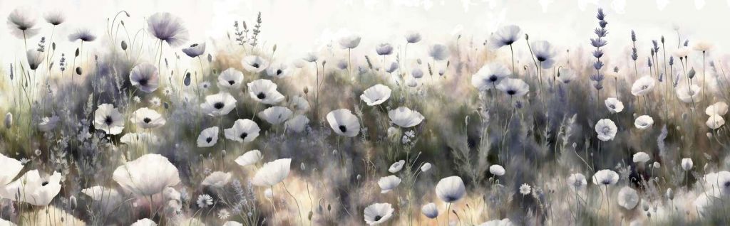 Danza di fiori selvatici - blu