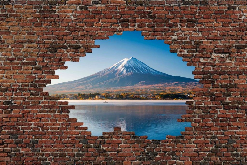 Vista del monte Fuji