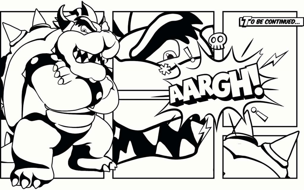 Monsterkracht in stripscènes