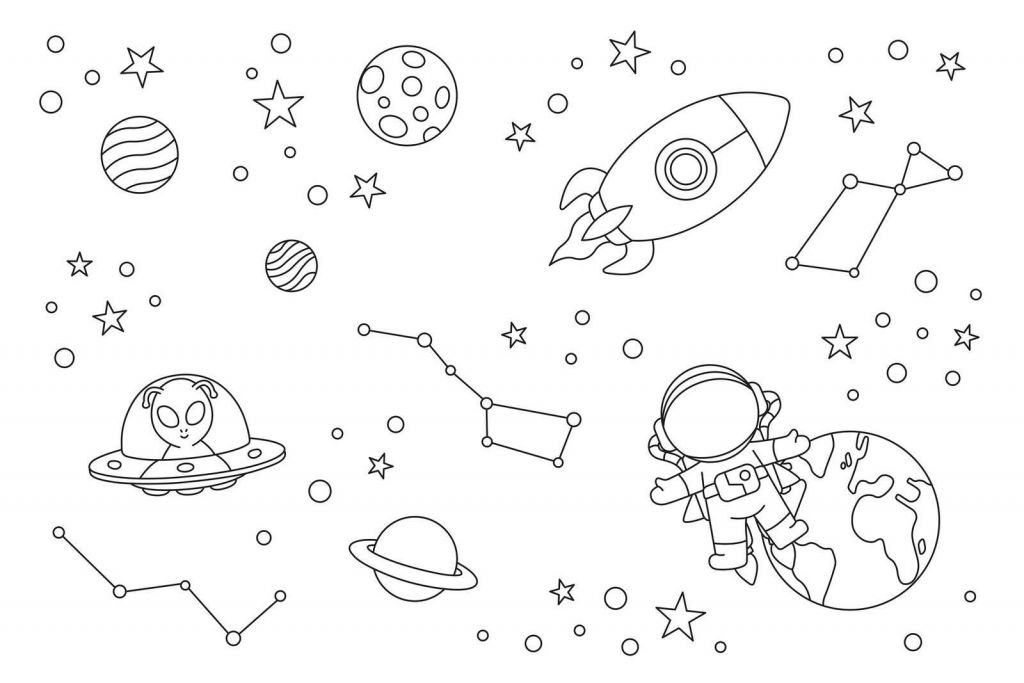 Viaggio nello spazio tra stelle e pianeti