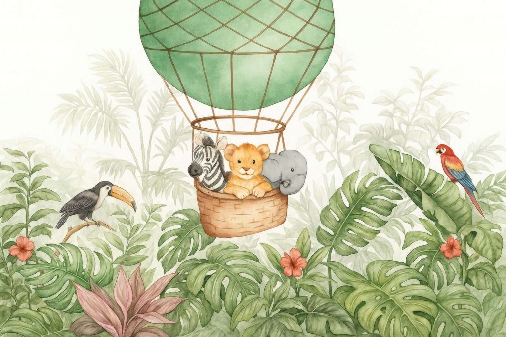 Jungleballon con piccoli amici