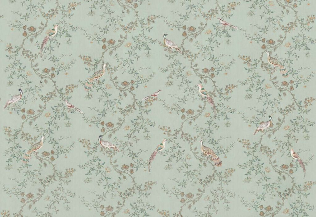 Fagiani in eleganti ghirlande