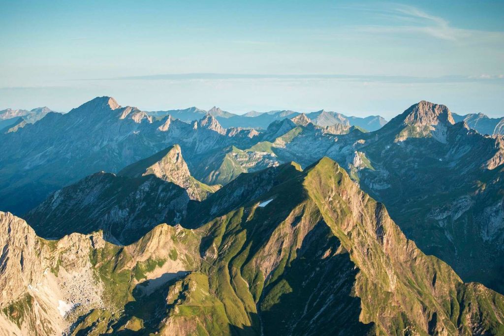 Bagliore estivo sul crinale