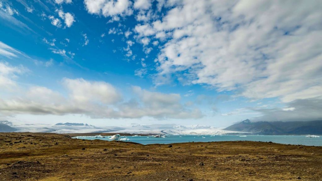 Panorama di Jökulsárlón