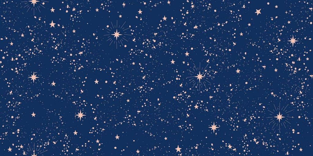 Notte scintillante piena di stelle