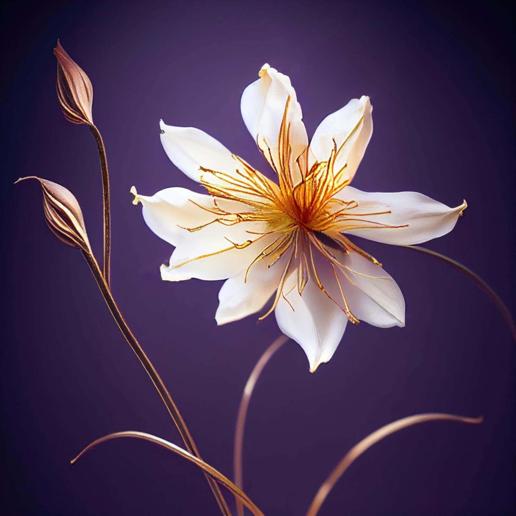 Fiore di Colombine Macro