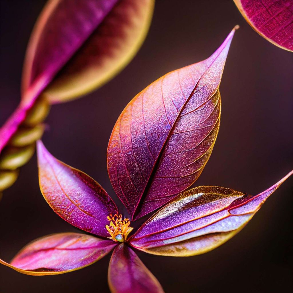 Fiore di mirto comune Macro
