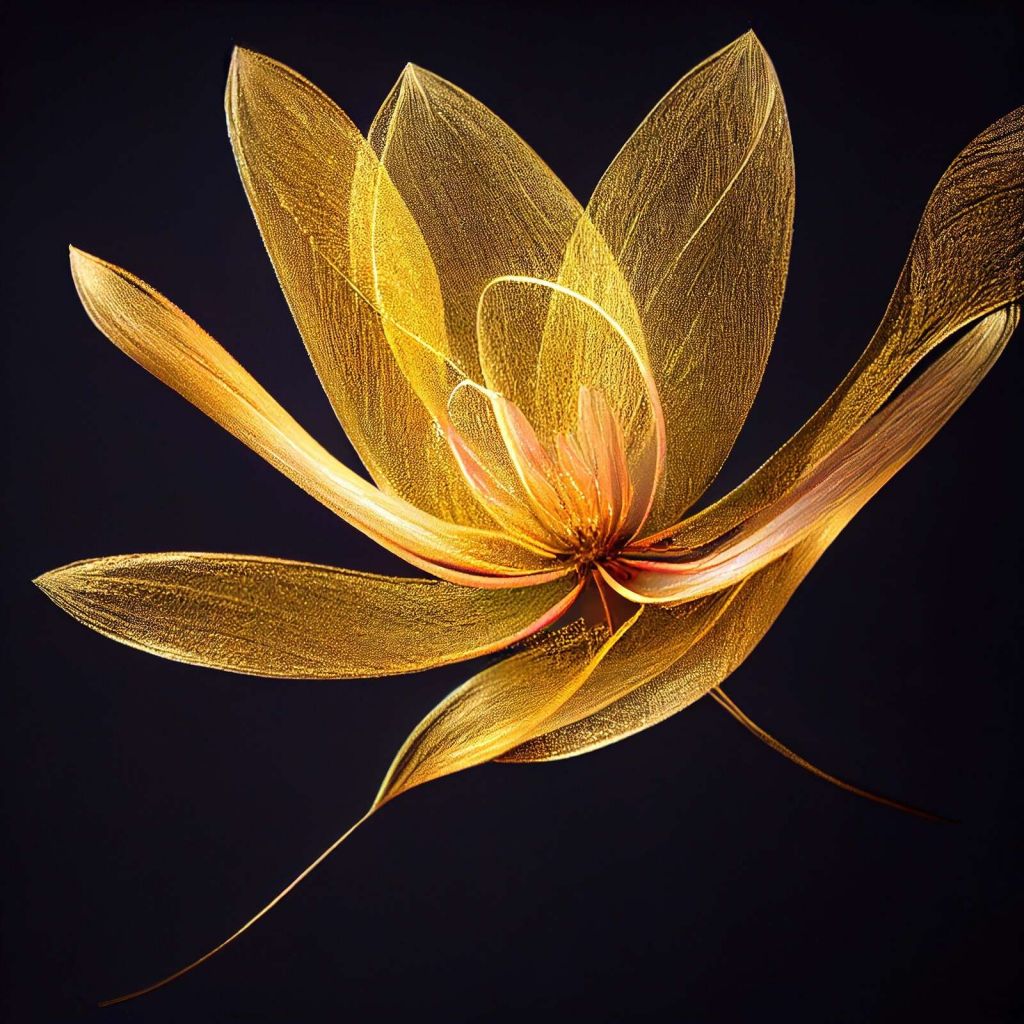 Fiore di dalia macro