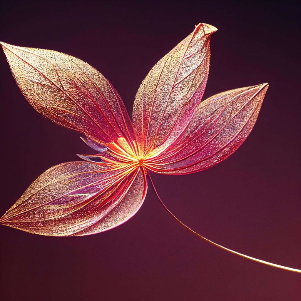 Fiore di Delonix regia Macro