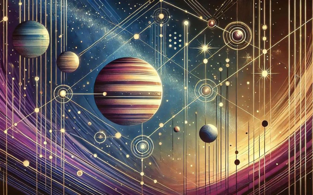 Galassia geometrica in luce galattica