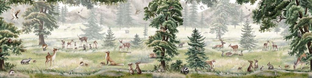 Divertimento nella foresta - Panorama