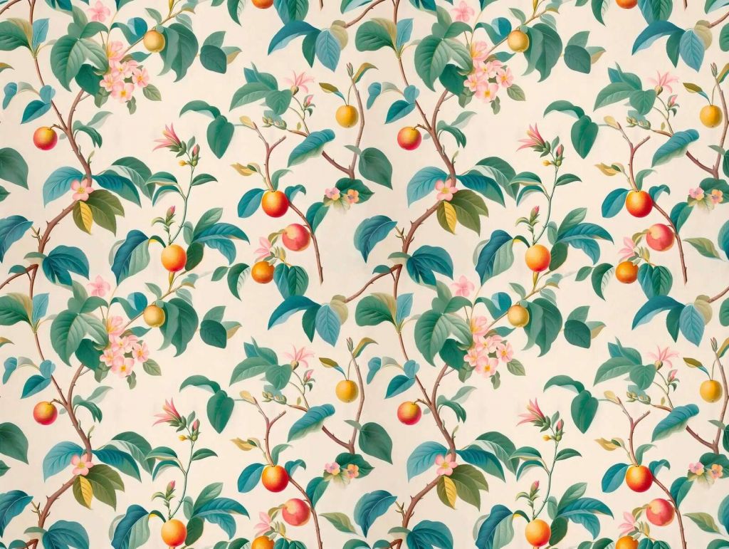 Rami di alberi da frutto con fiori