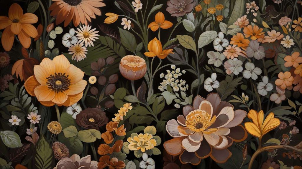 caldo splendore botanico dei fiori