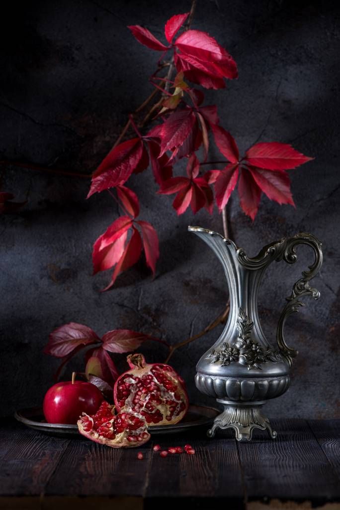 Lattina di vino rosso e frutta rossa