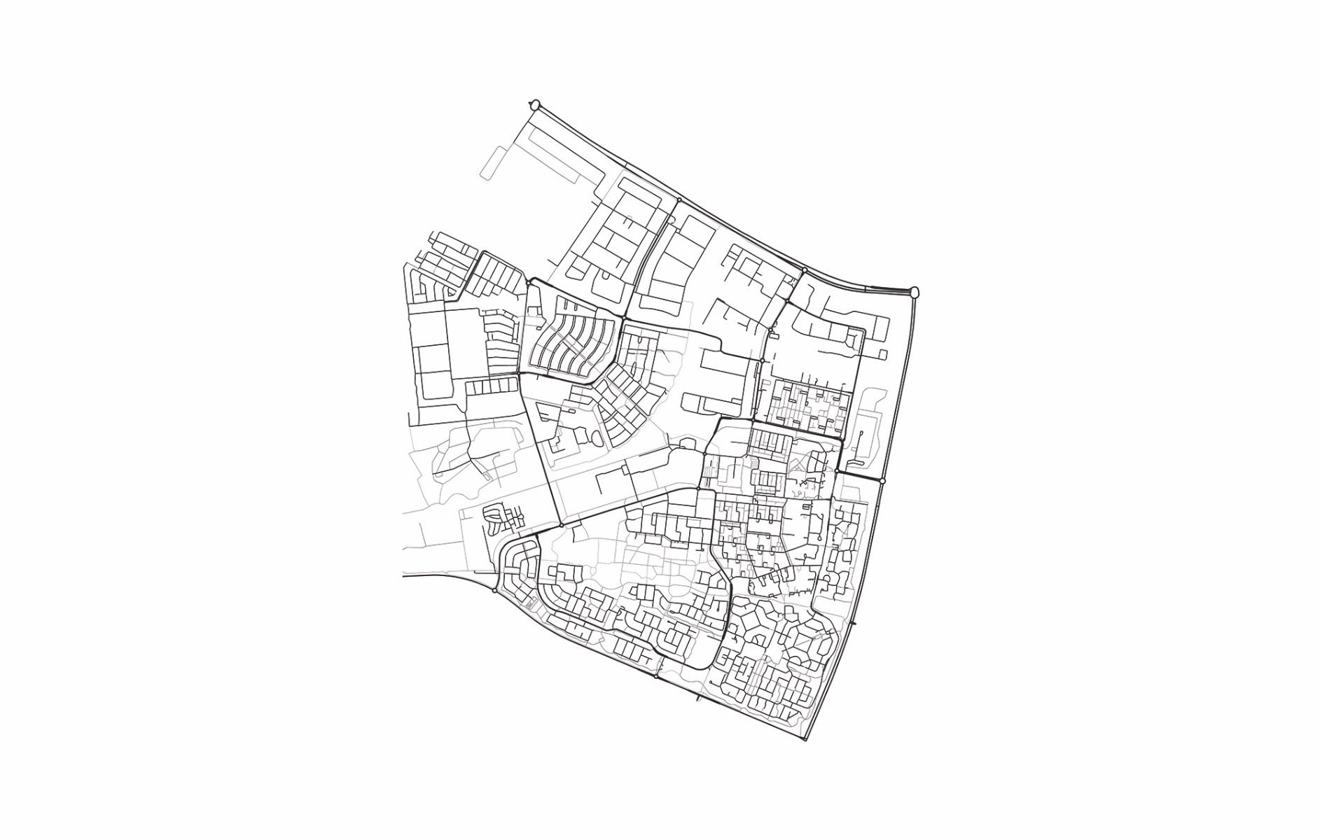 Mappa di Dronten, bianco 