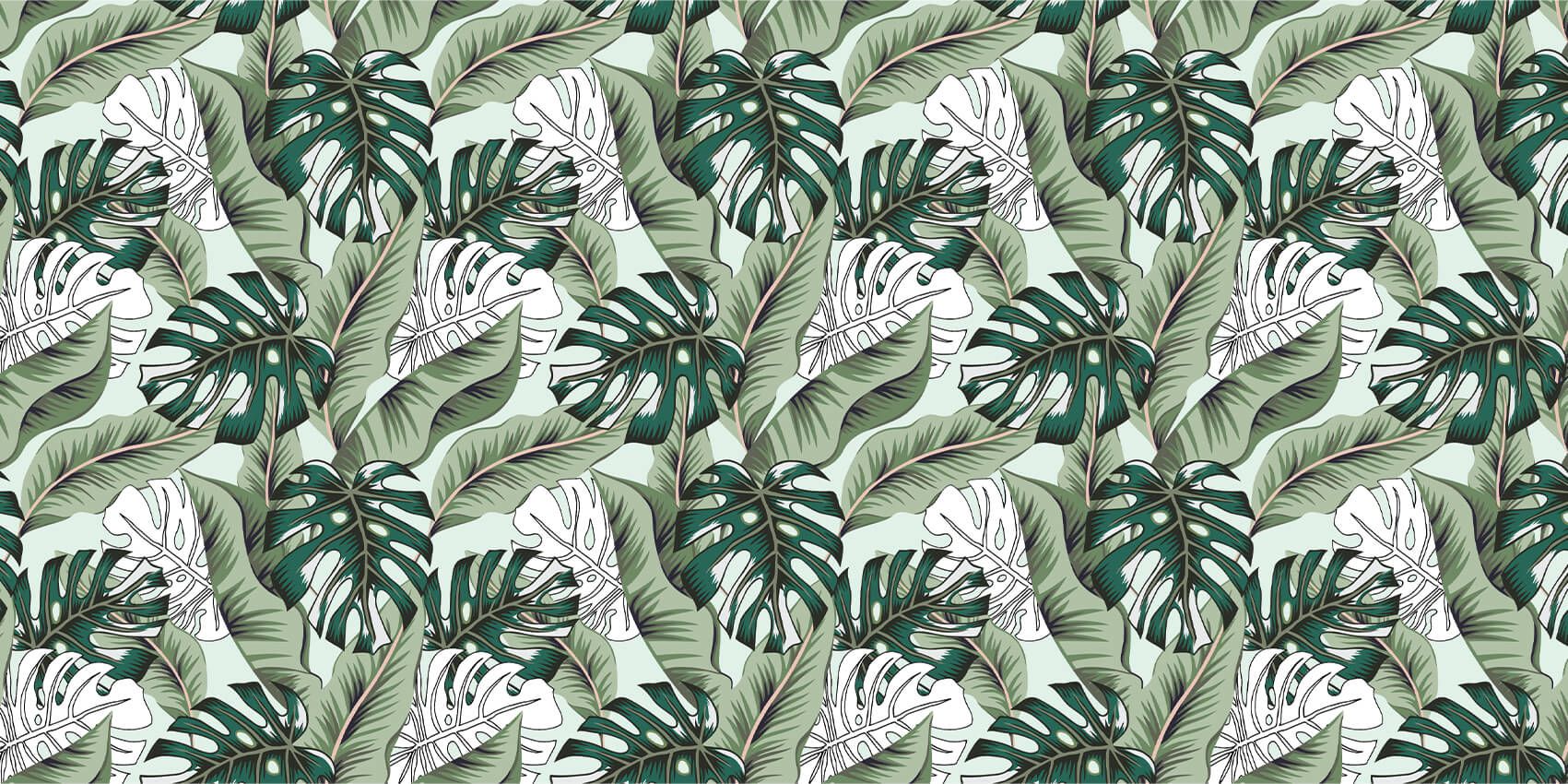 Piante della giungla esotica