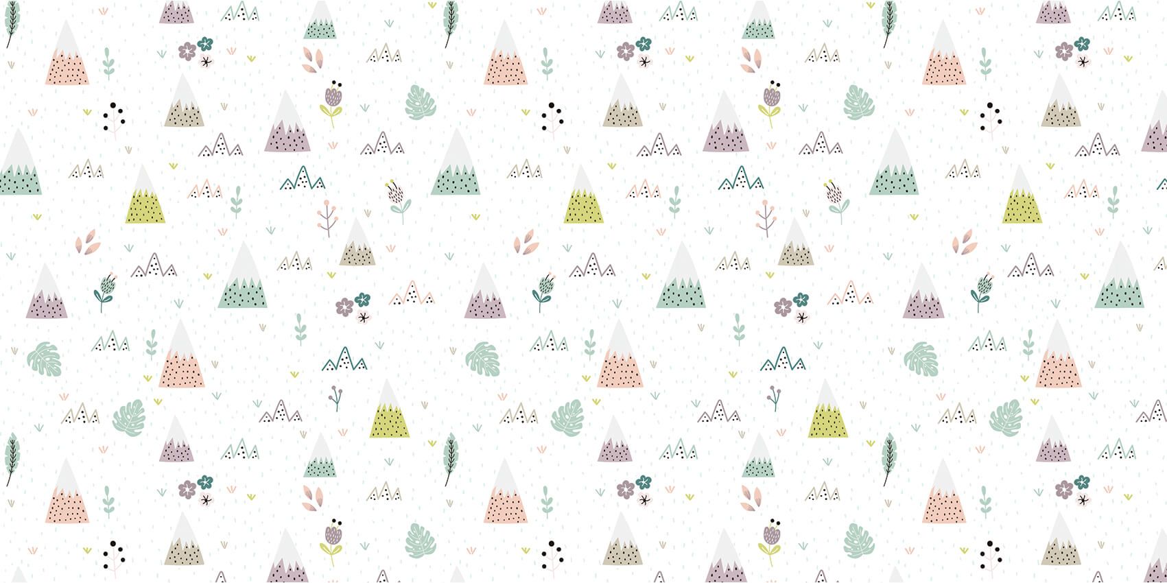 Montagne, piante e fiori