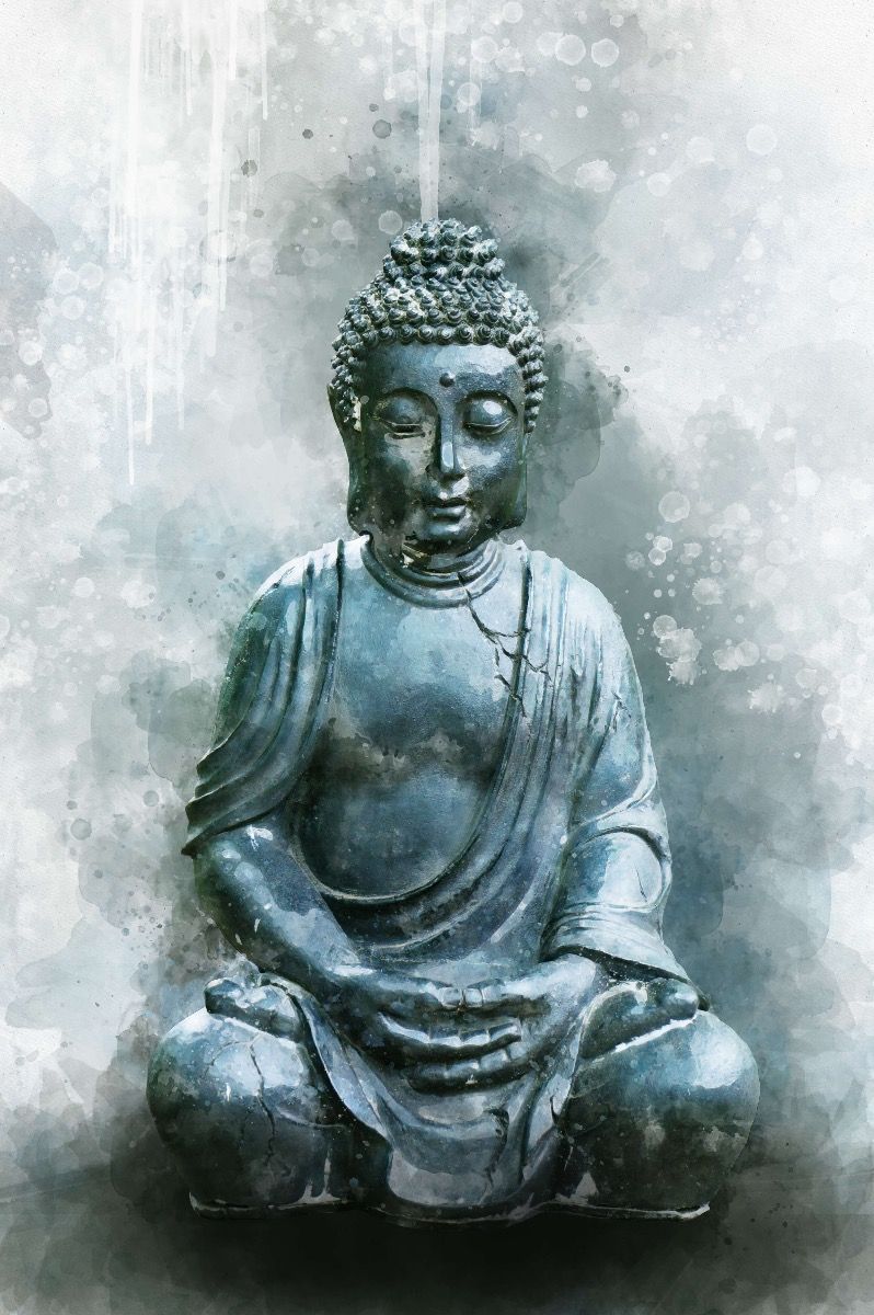 Acquerello di Buddha