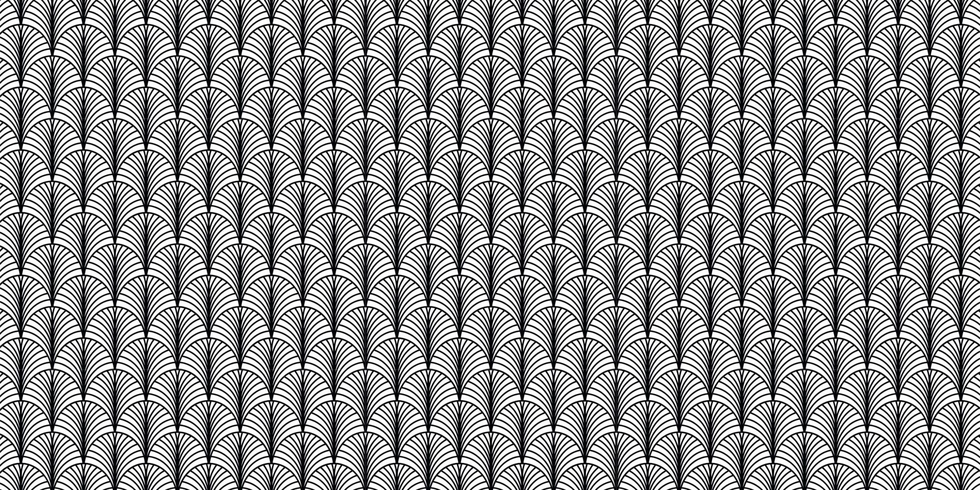 Palmette bianco e nero