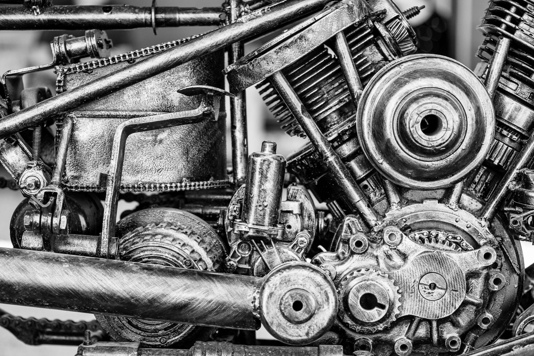 Blocco motore di un motore