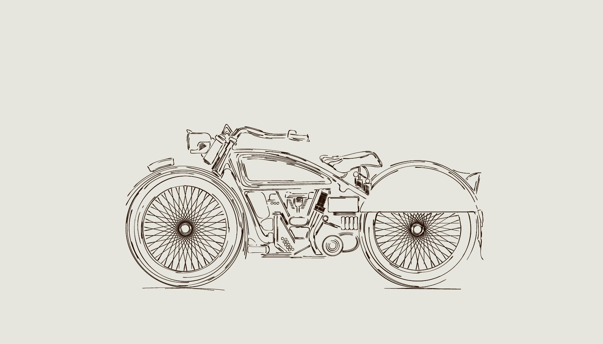 Firmato motore d'epoca