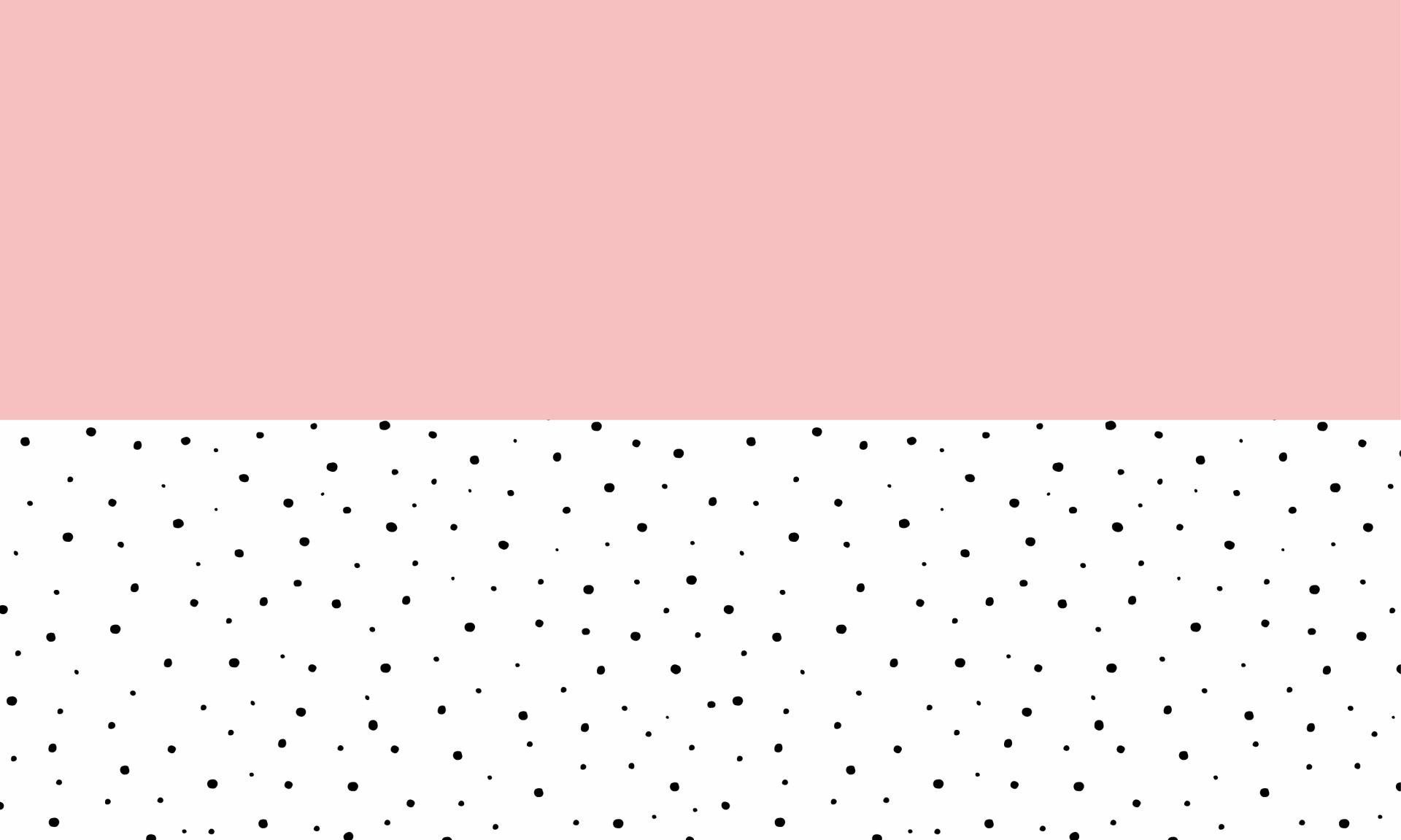 Aree rosa e bianche con punti neri