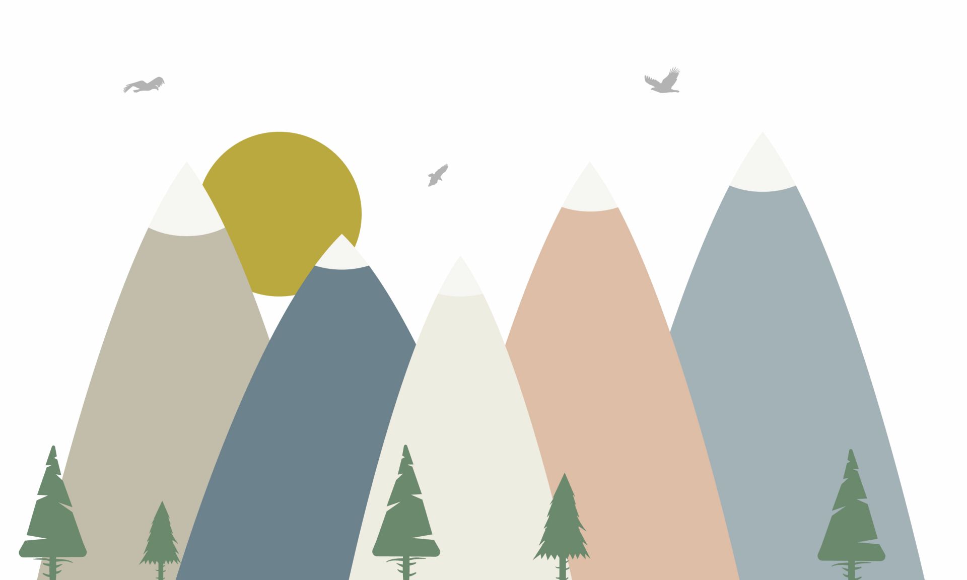 Alta montagna, colorato