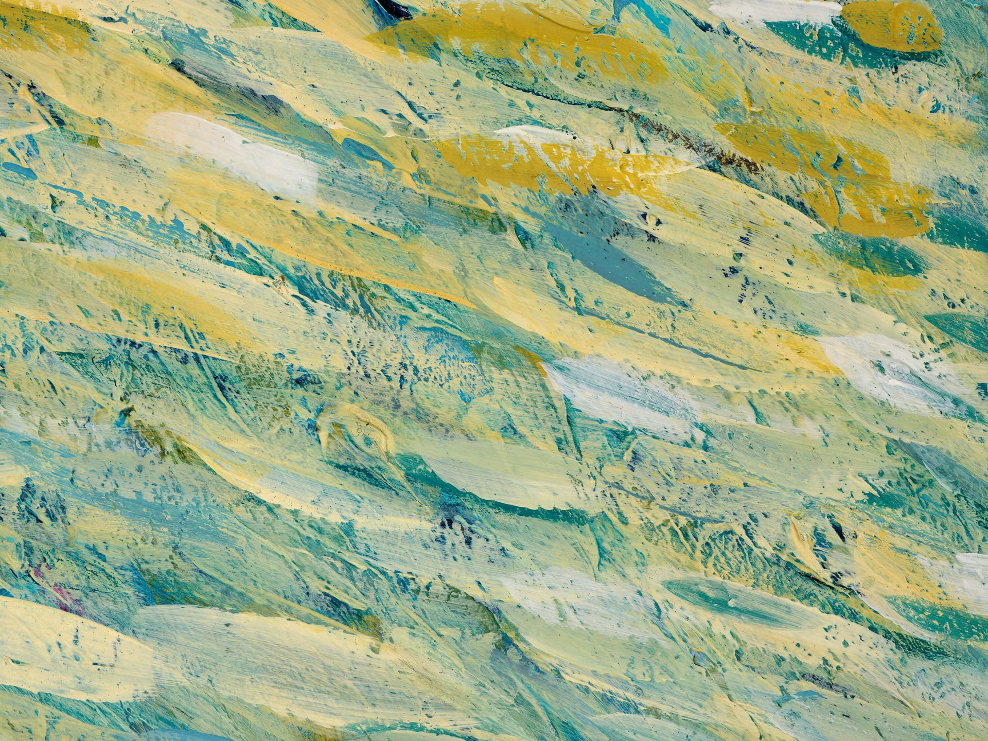 Strisce di vernice colorata