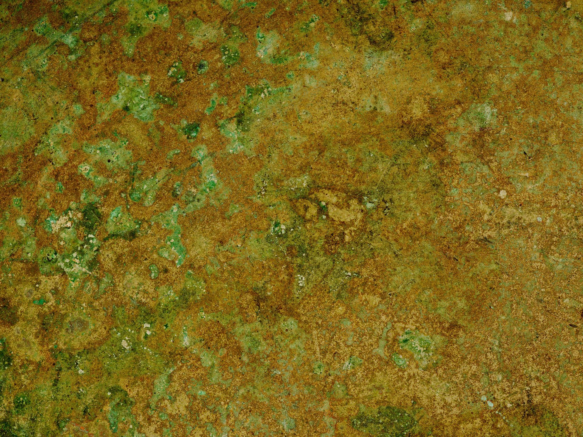 La estructura con un color dorado