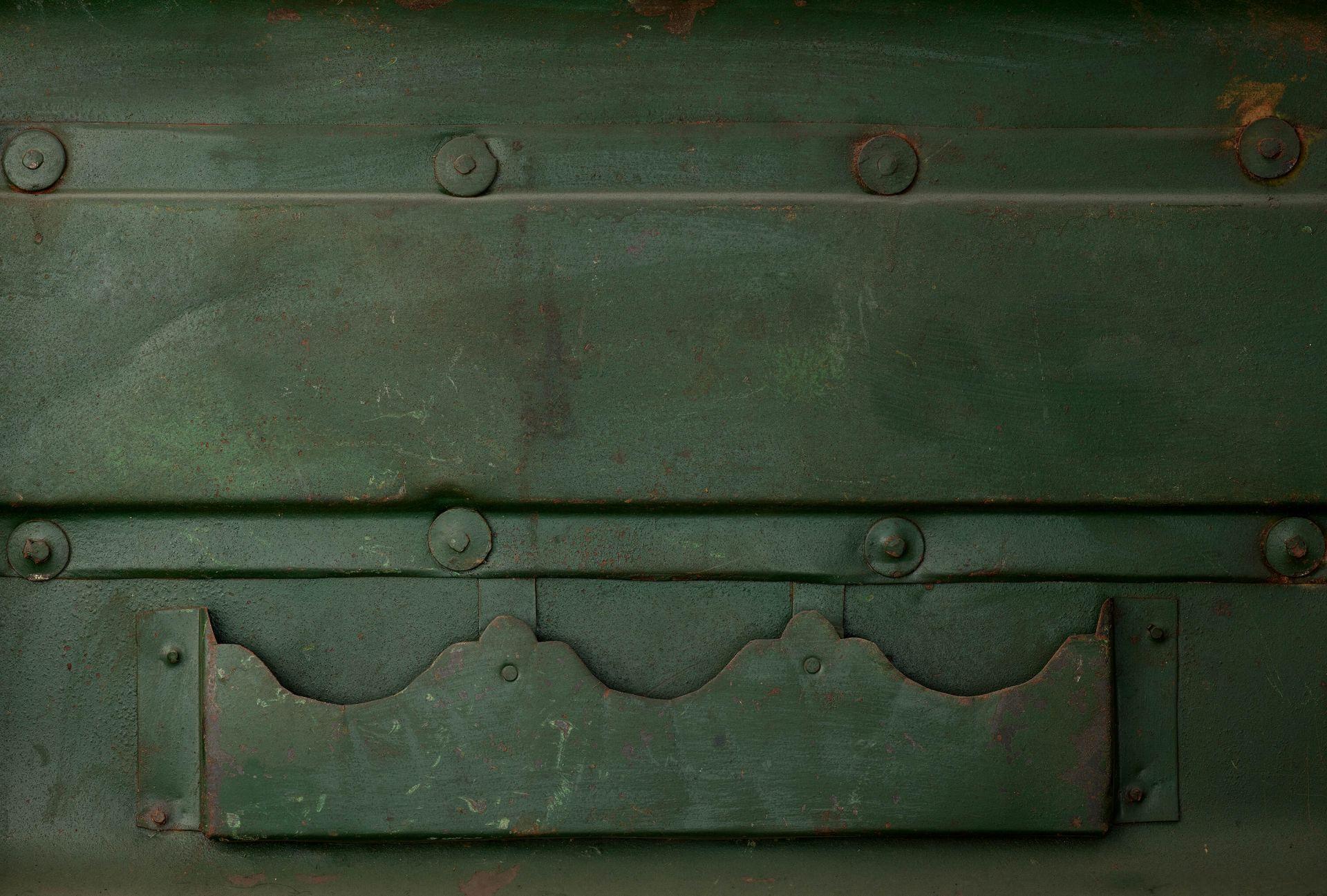 Struttura in metallo verde