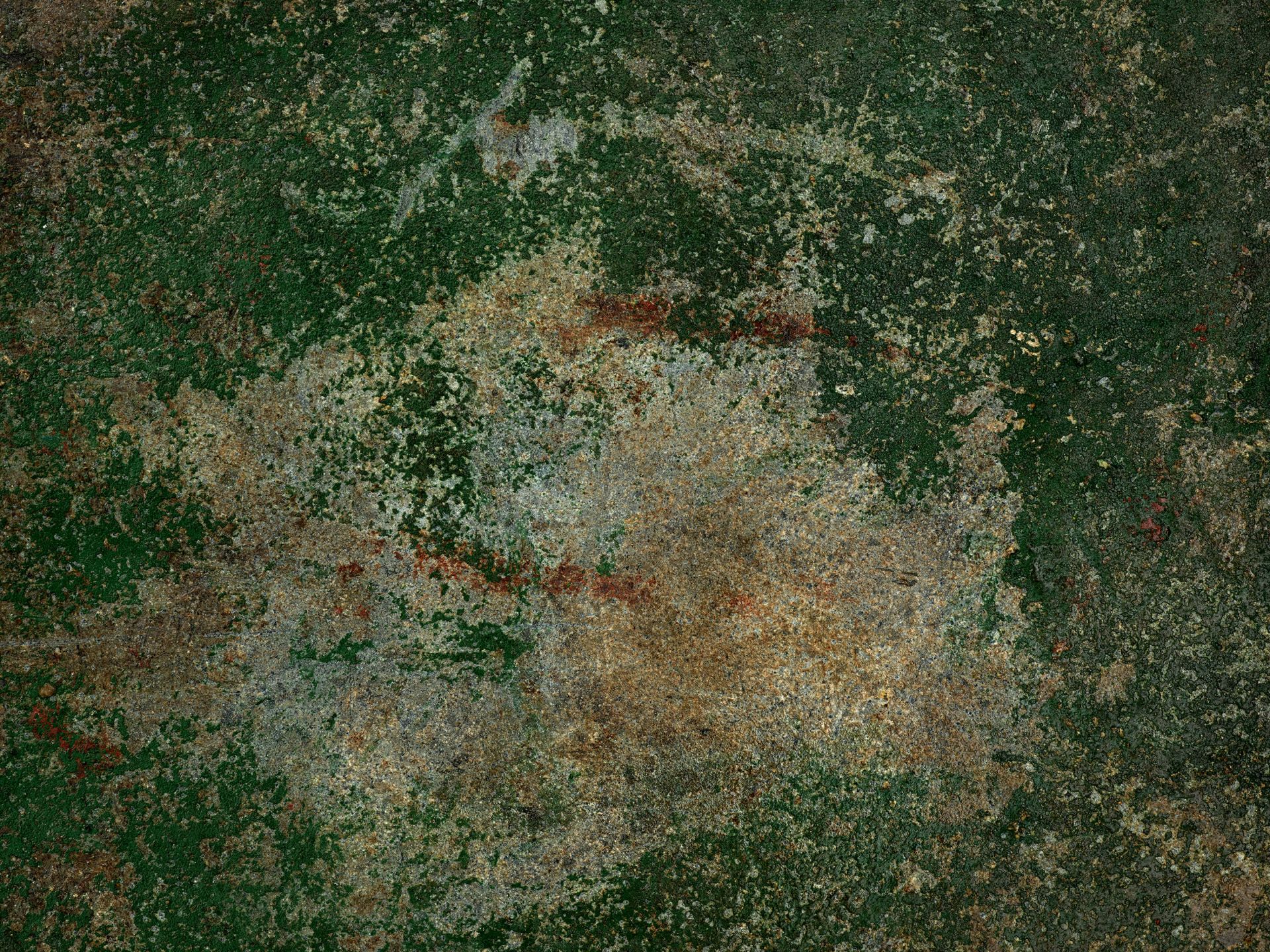 Struttura metallo verde