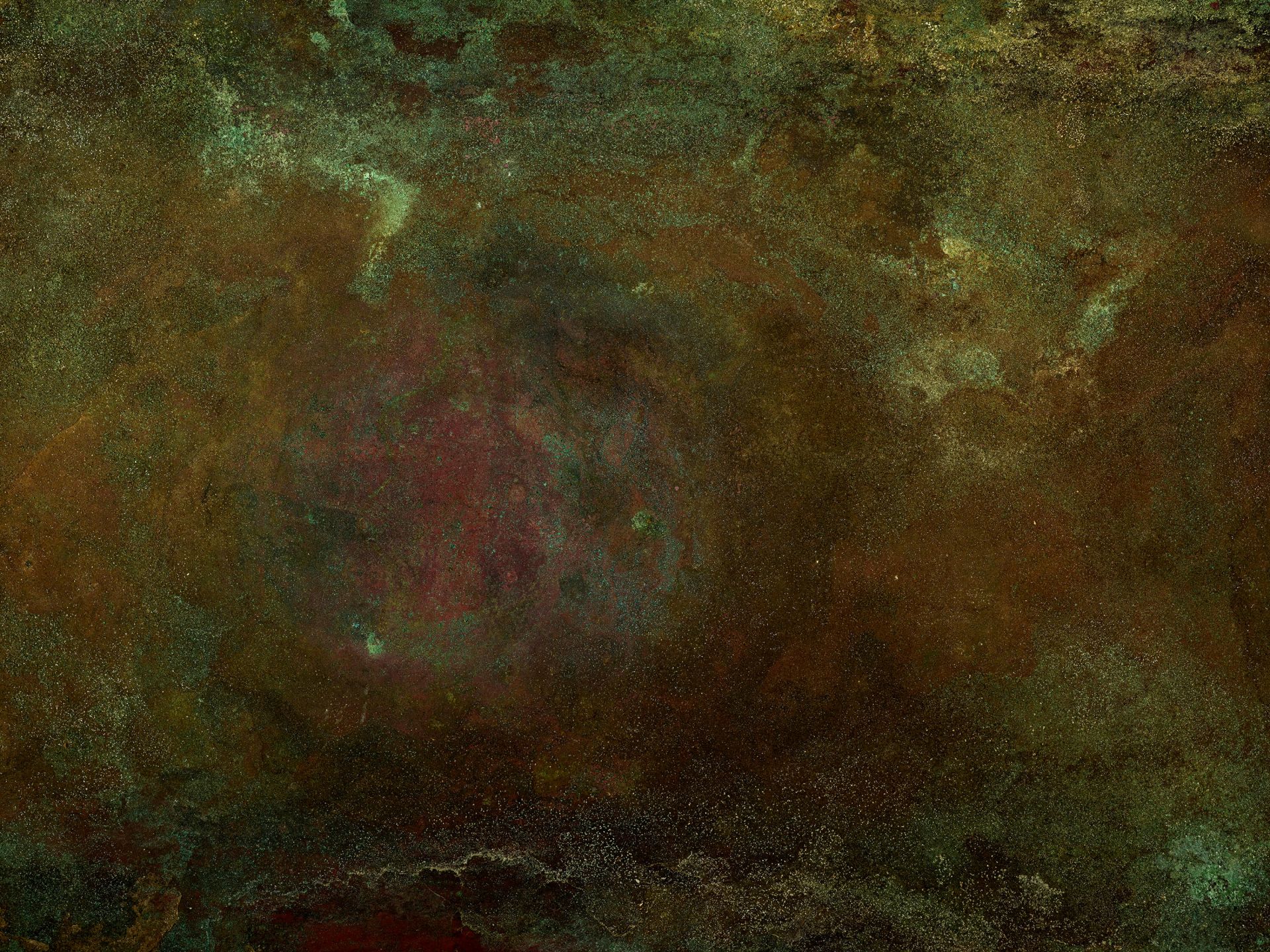 Struttura ossidata splendidamente evidenziata