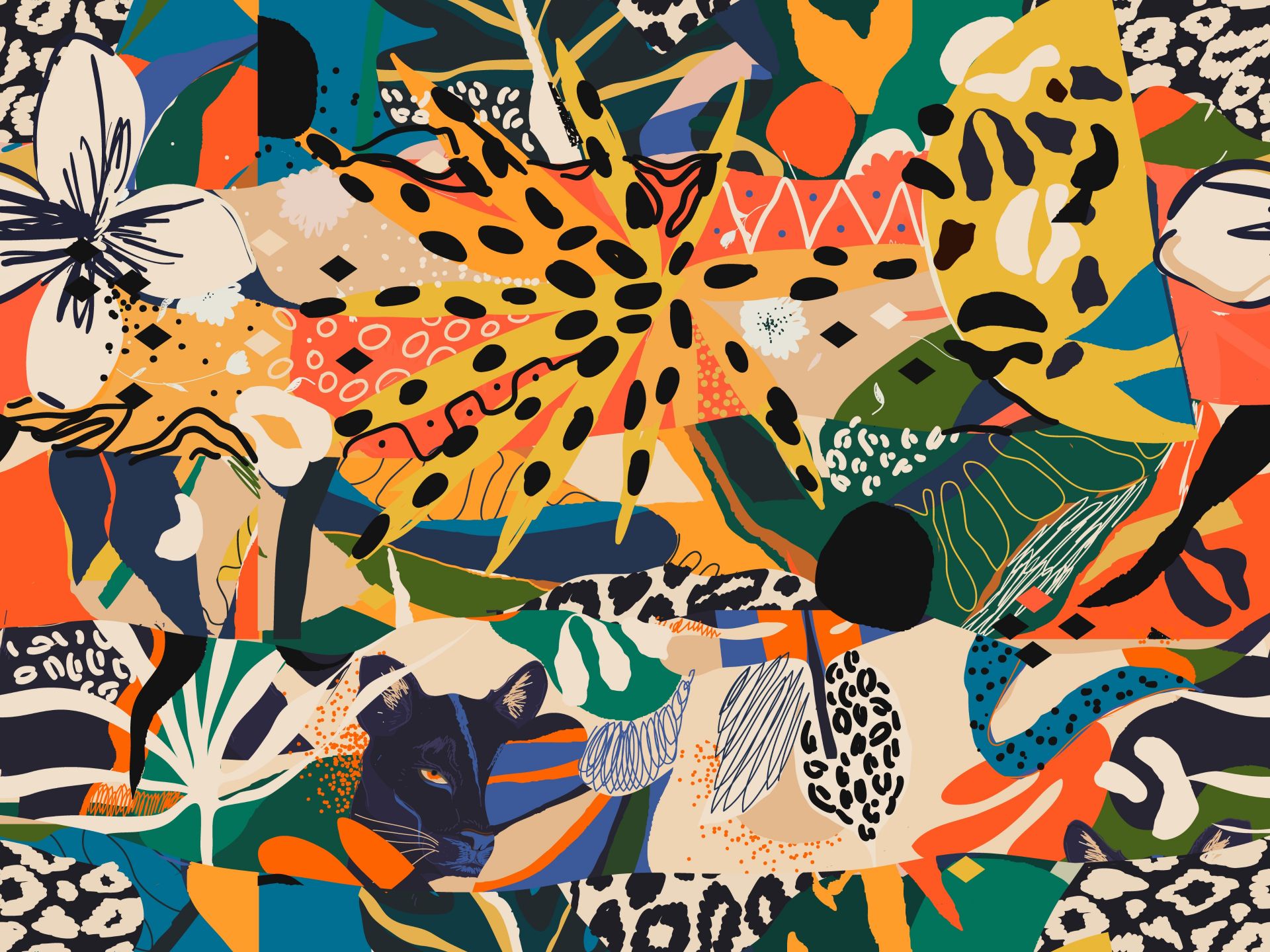 Illustrazione esotica