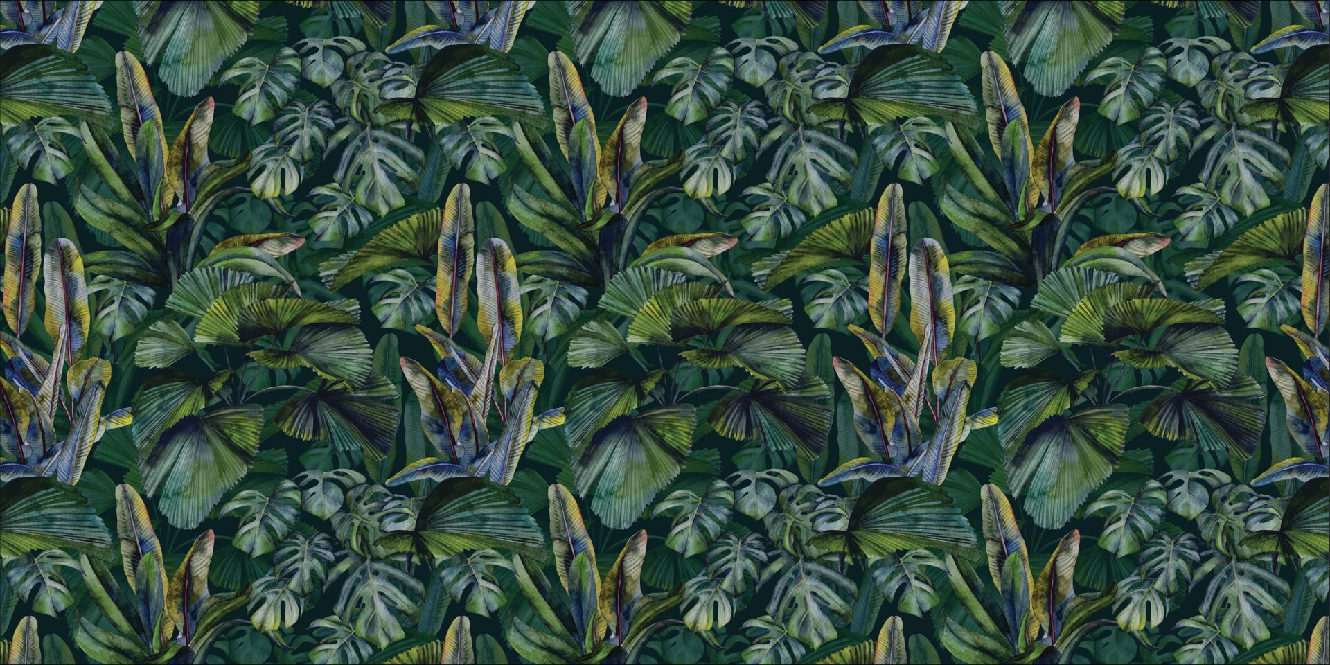 Foglie disegnate a mano