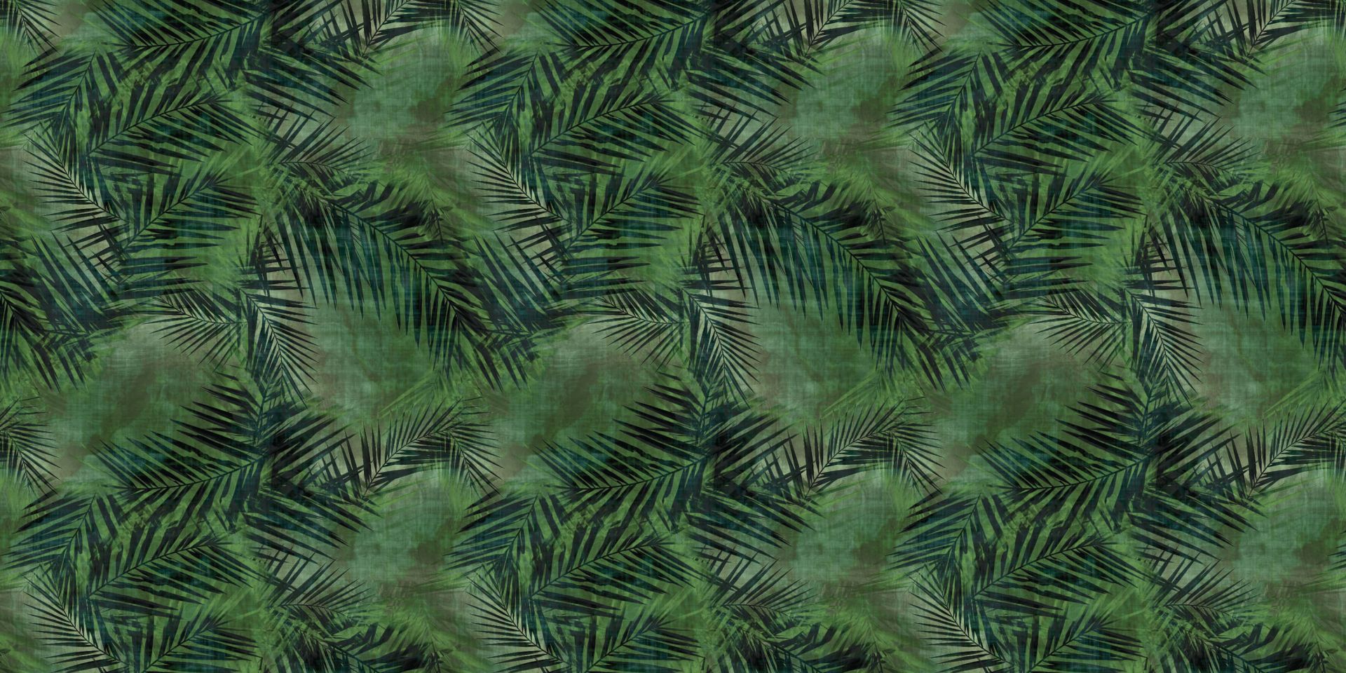 Foglie verdi tropicali