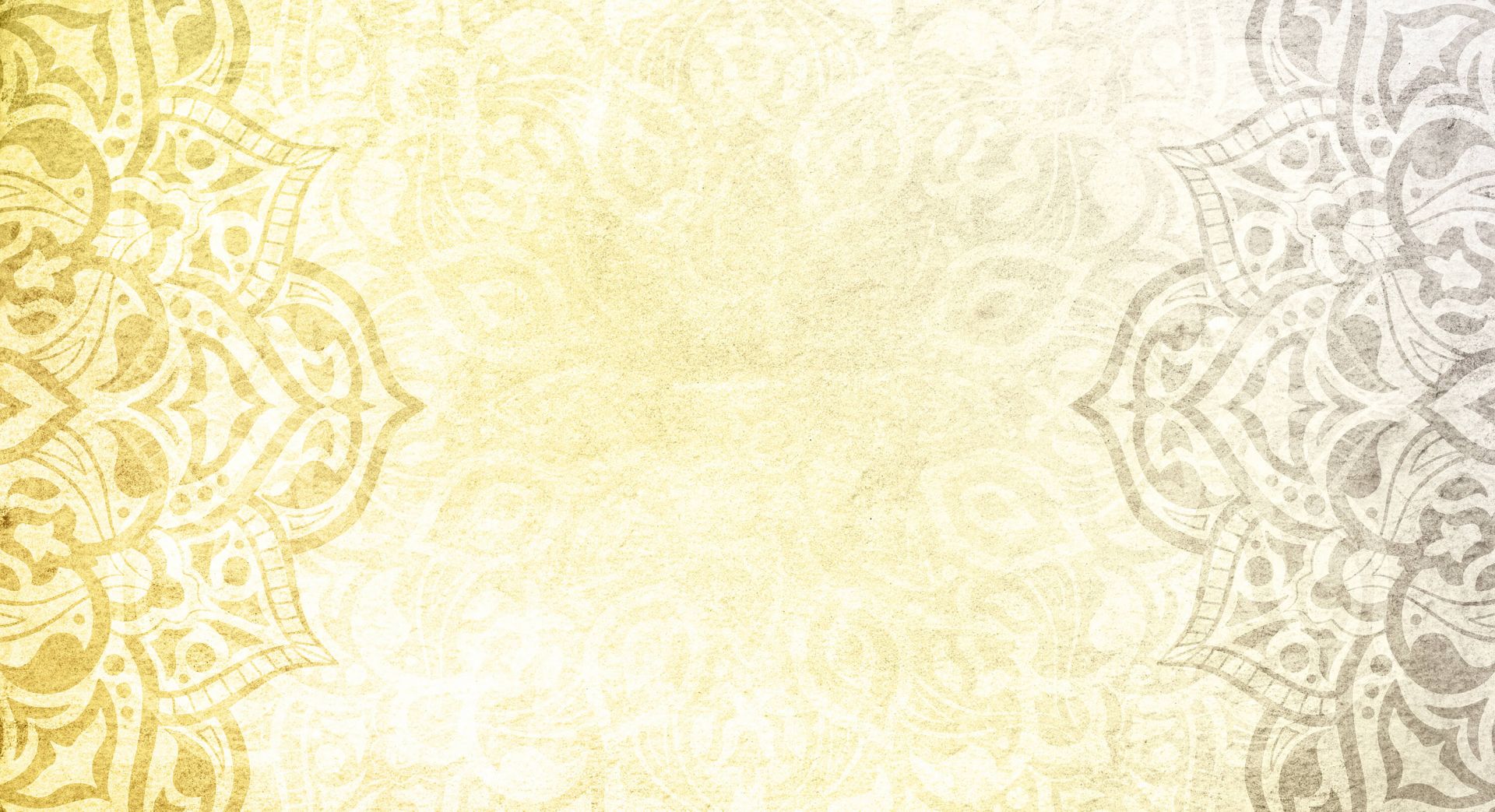 Mandala gialli e grigi