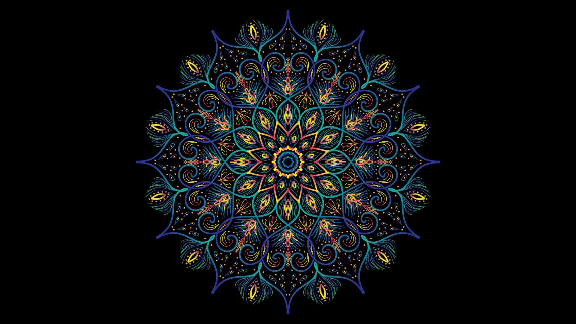 Mandala colorati