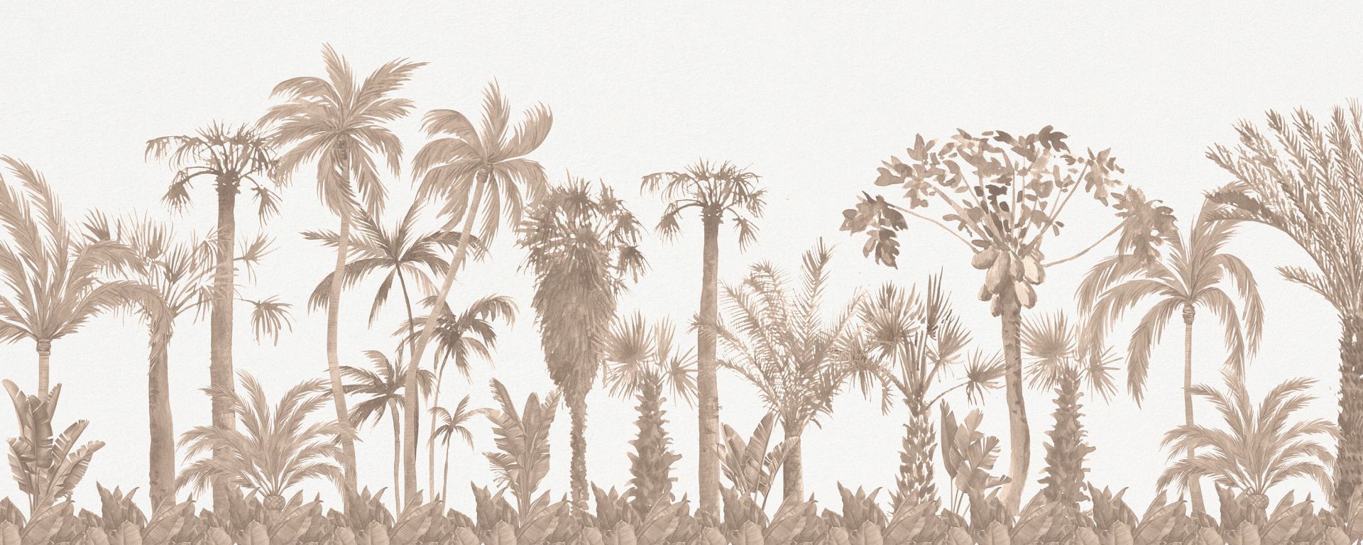 Tema della giungla in taupe