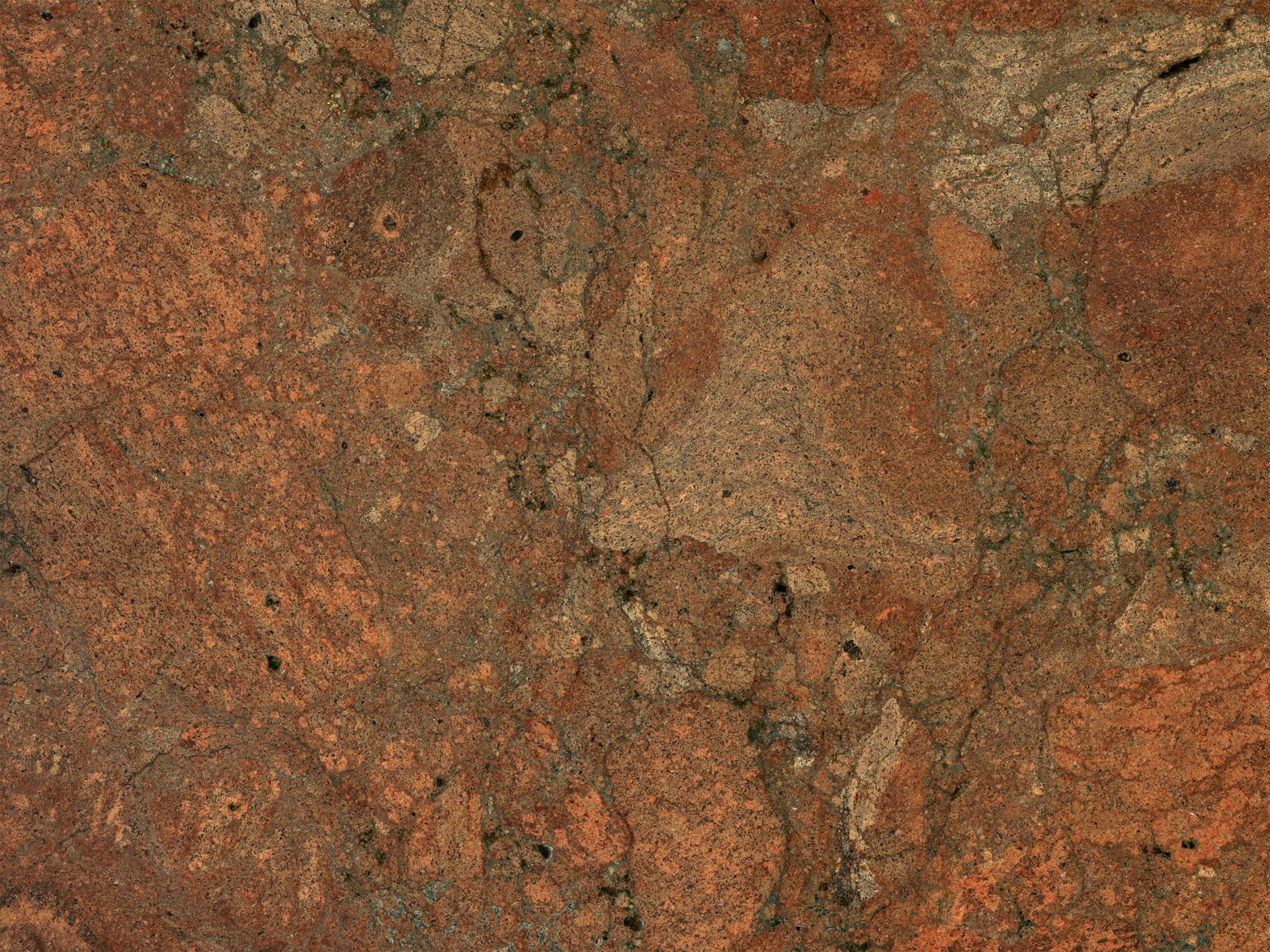Marmo di colore terracotta