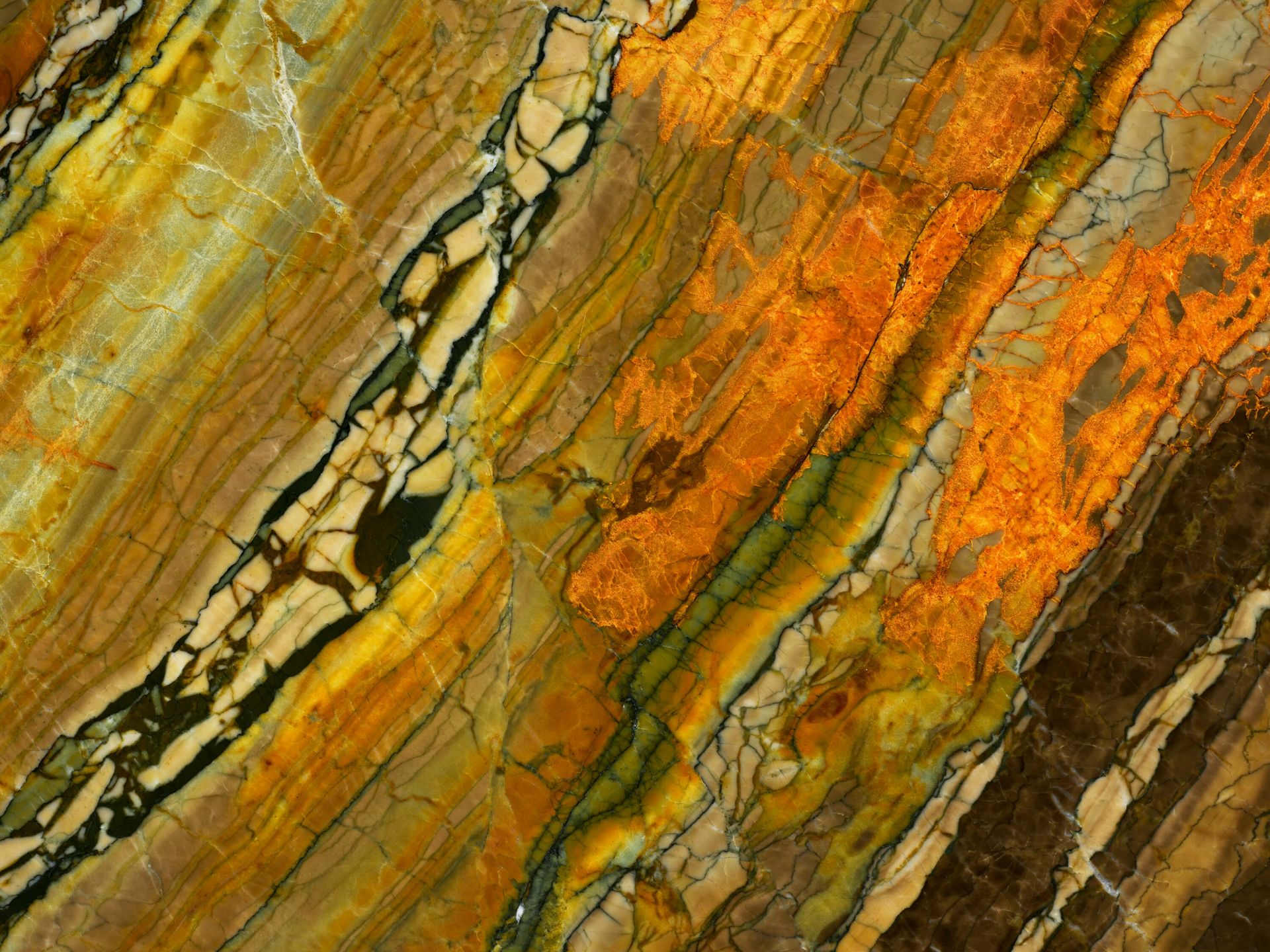 Marmo con struttura a mosaico