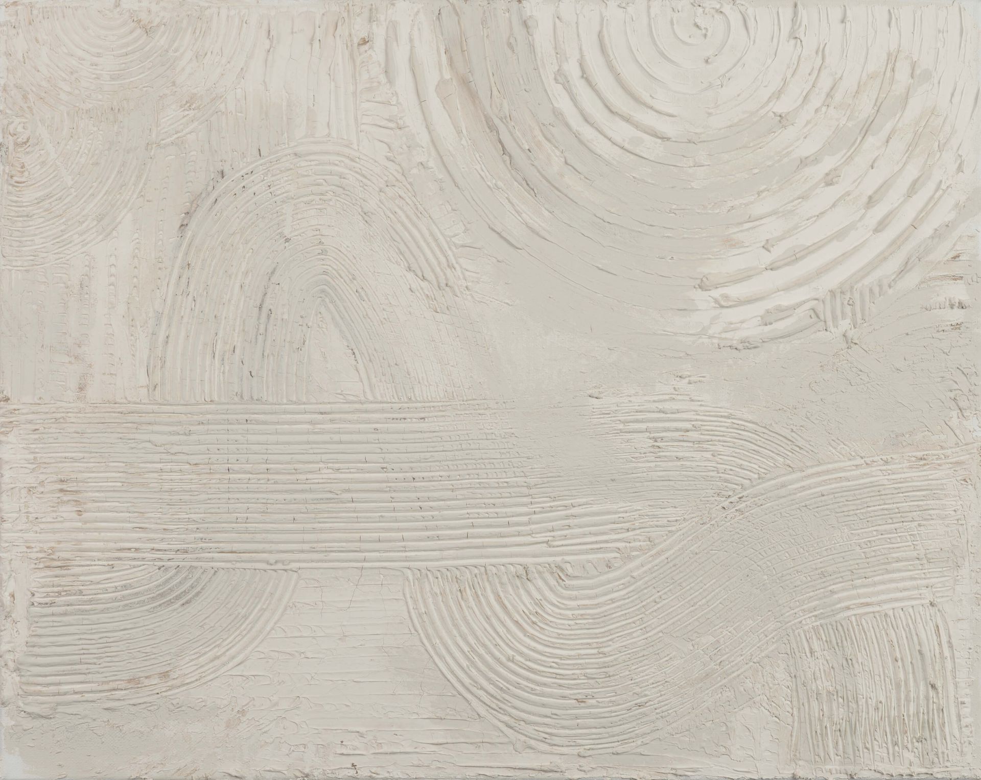 Strutture e forme in bianco sporco