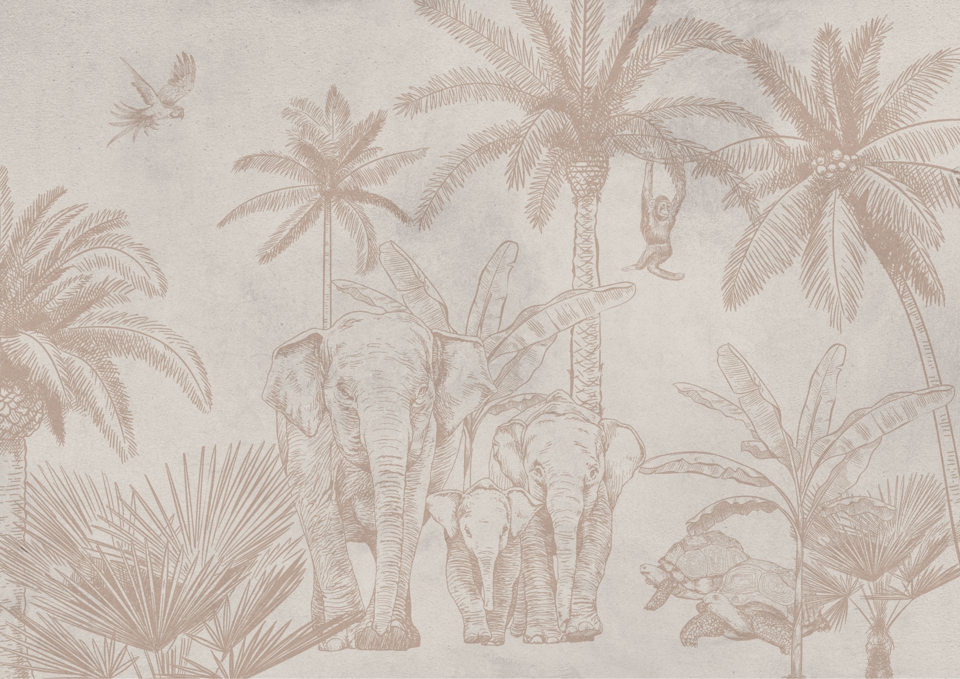 Elefanti grigio scuro