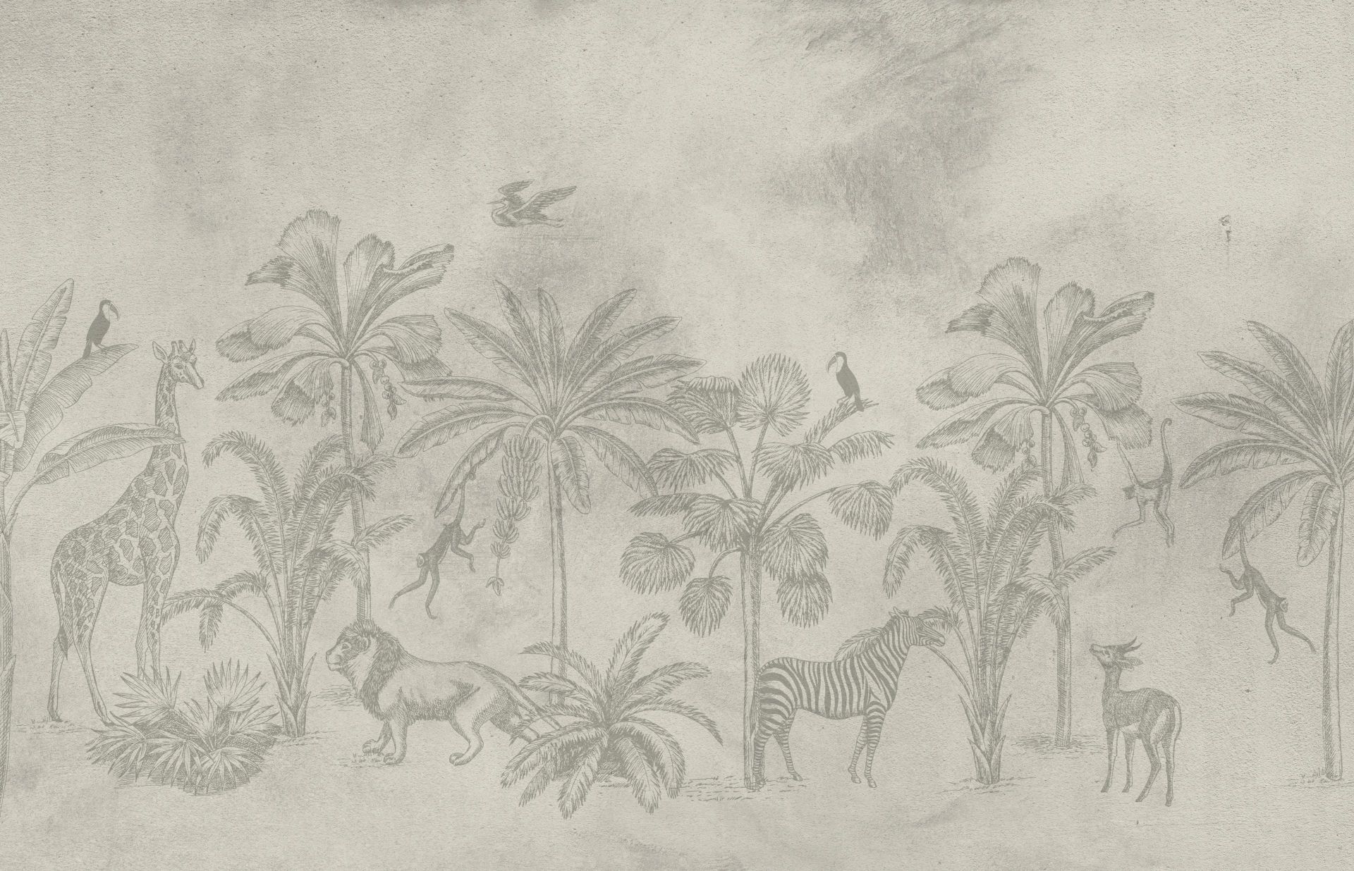 Verde giungla animale