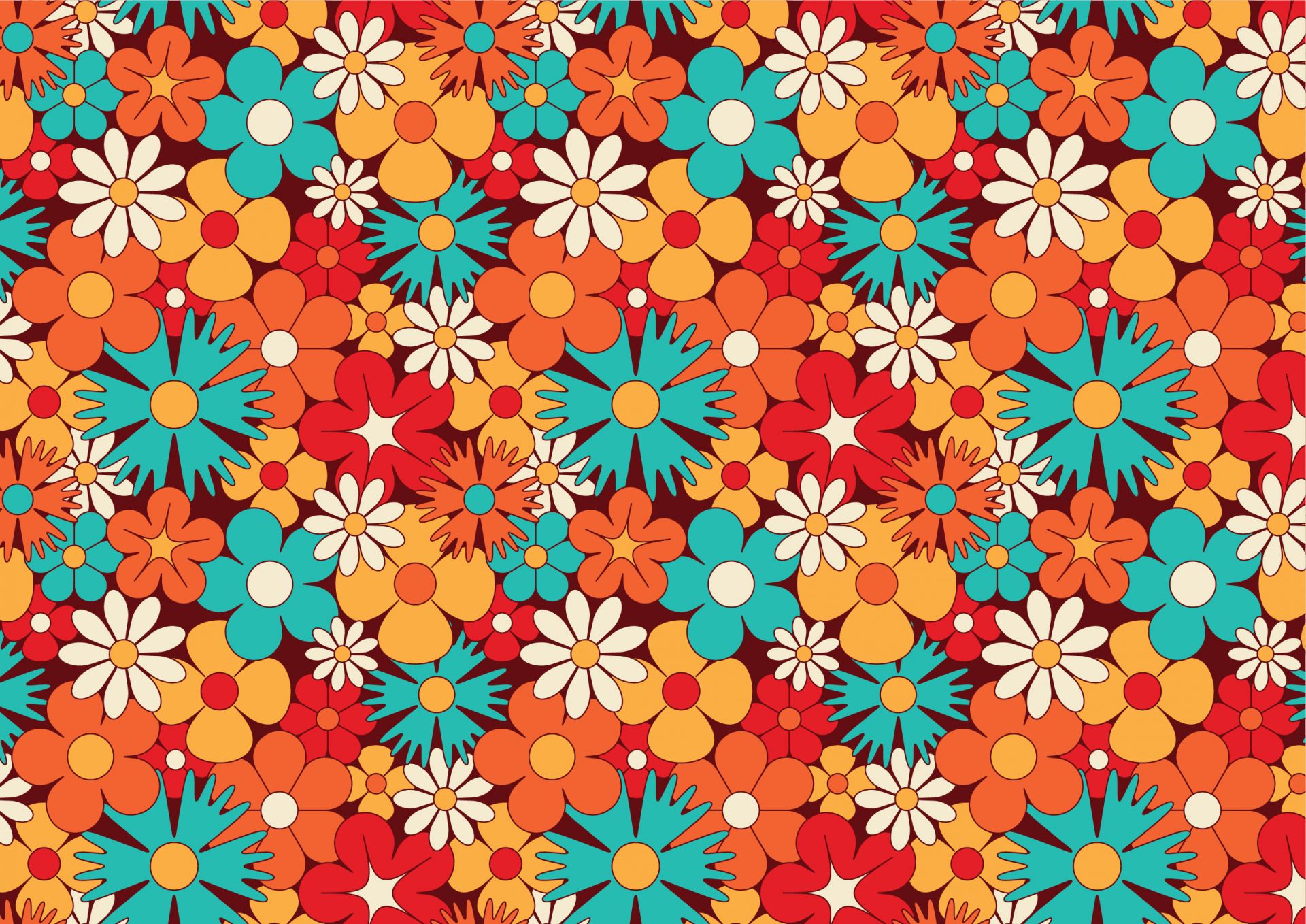 Allegri fiori retrò