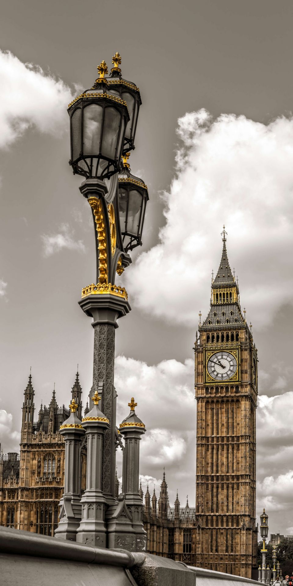 Lampione presso il Big Ben